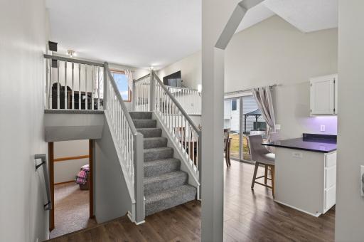 Versatile three level split home floorplan