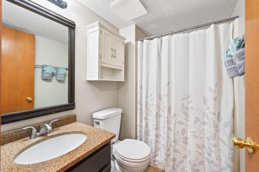 Lower level 3/4 bathroom