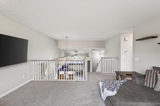 Upper level living room