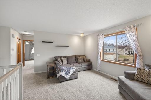 Upper level living room