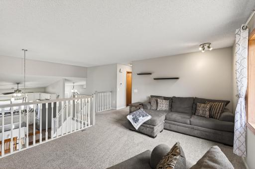Upper level living room