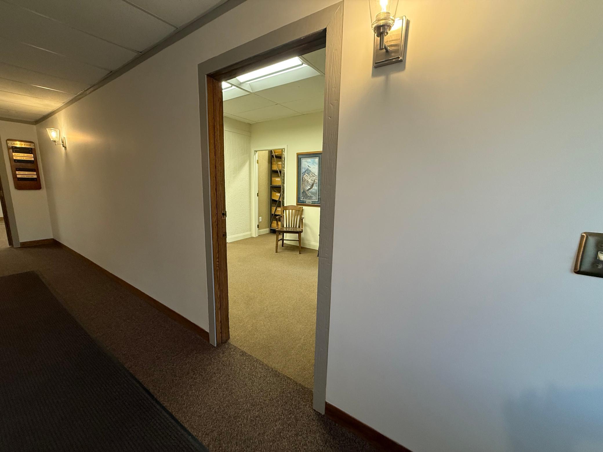Separate Entrance to Office Space