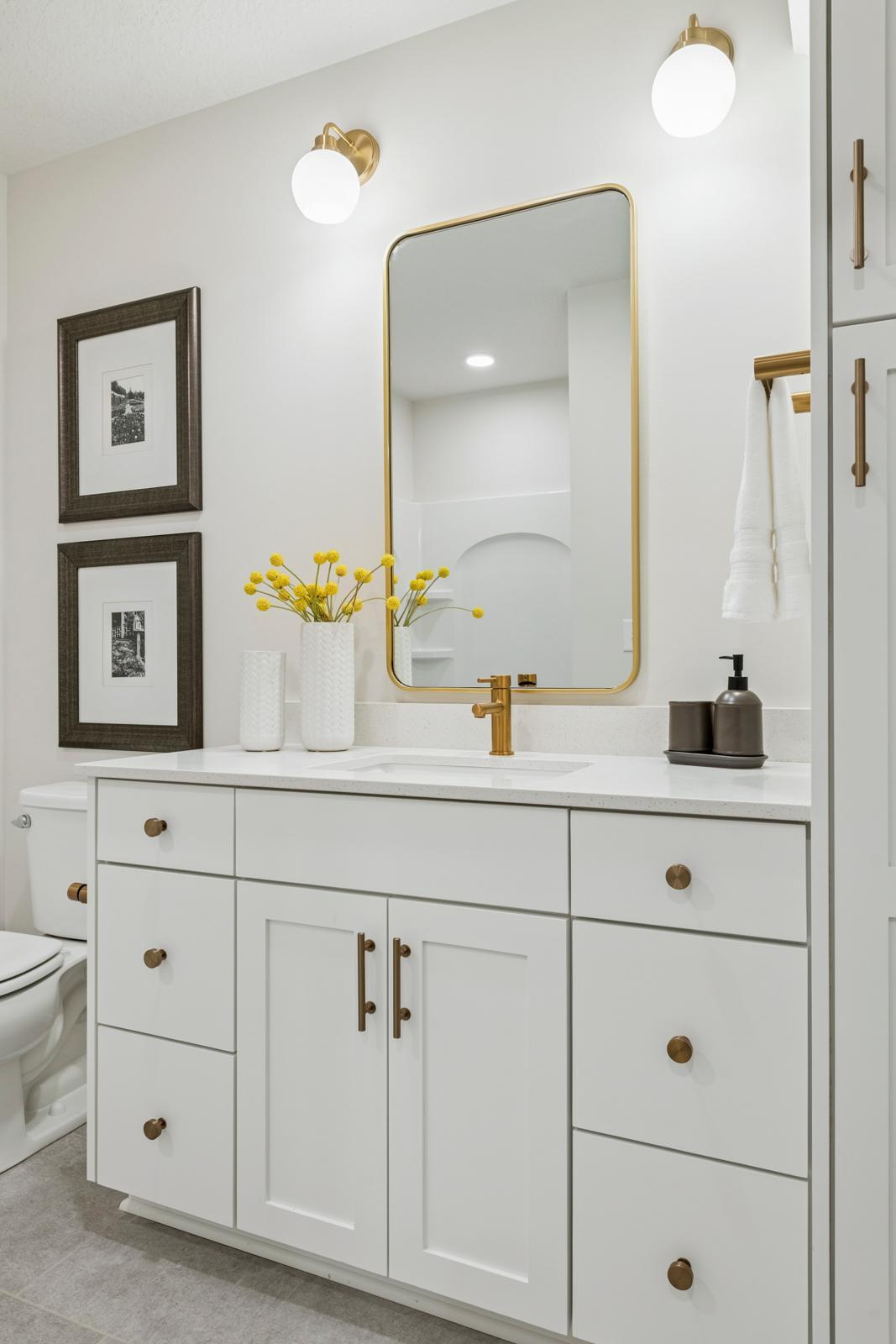 Finished Lower Level Bathroom