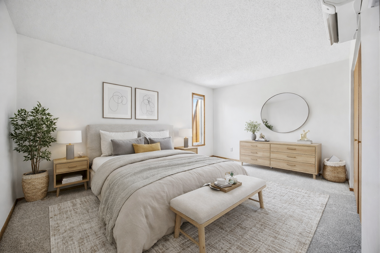 Bedroom 1 - virtual staging