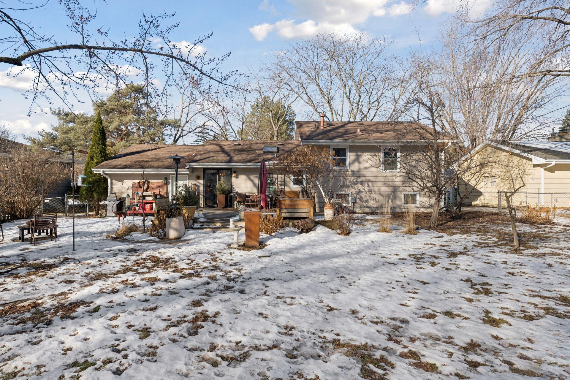 Did you know? this back patio has electrical and a pad for a hot tub!