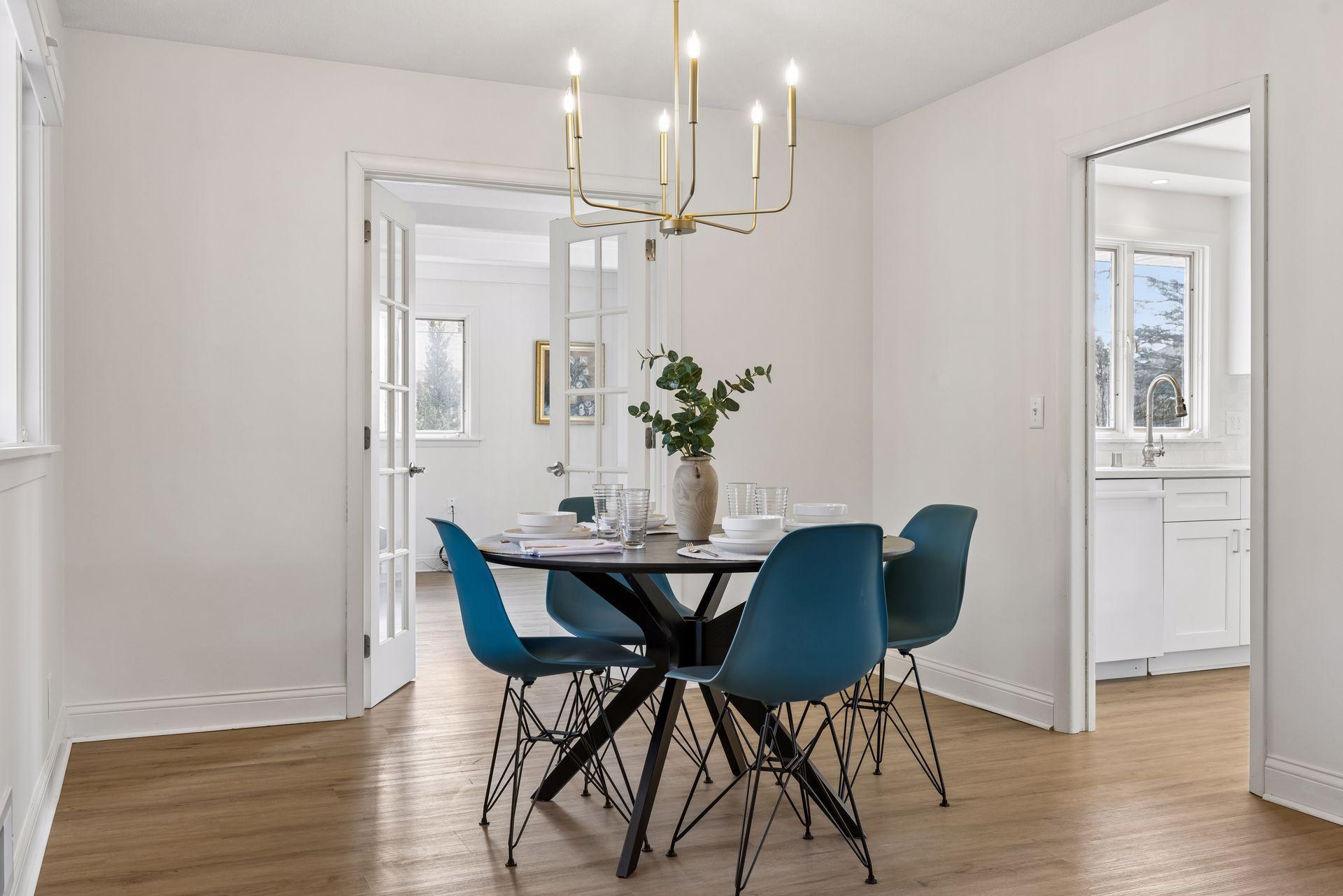 Fresh paint and updated lighting throughout the home.