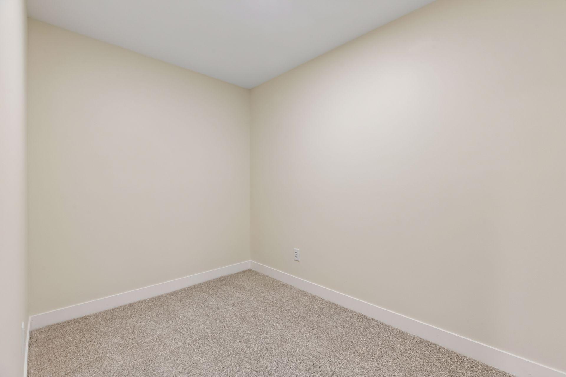 Recently added bonus room with pocket door, perfect for an exercise space, Lego room or storage.