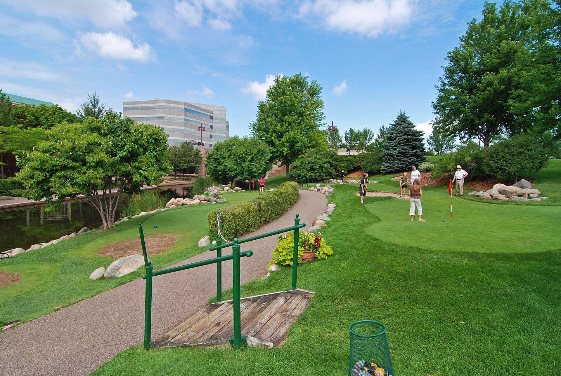 "From gondola rides in the summer to ice skating in the winter, Centennial Lakes becomes more than simply a place of business. It becomes a place of community."