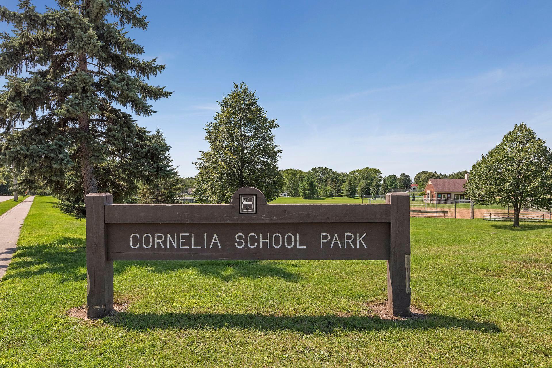 One block from highly rated Cornelia Elementary School.