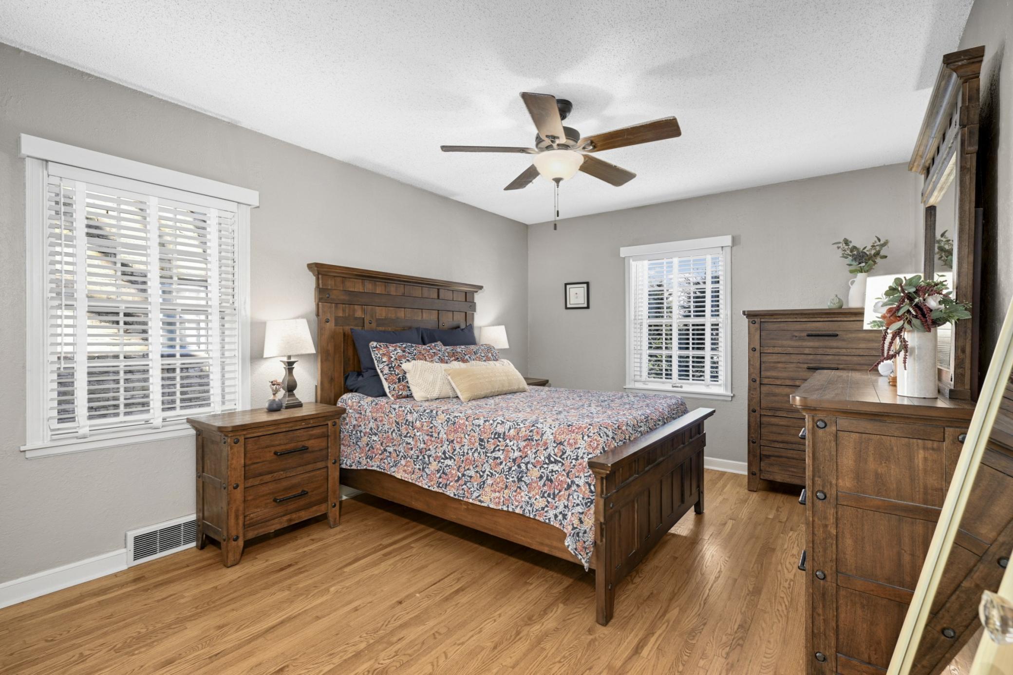 Large main floor bedroom