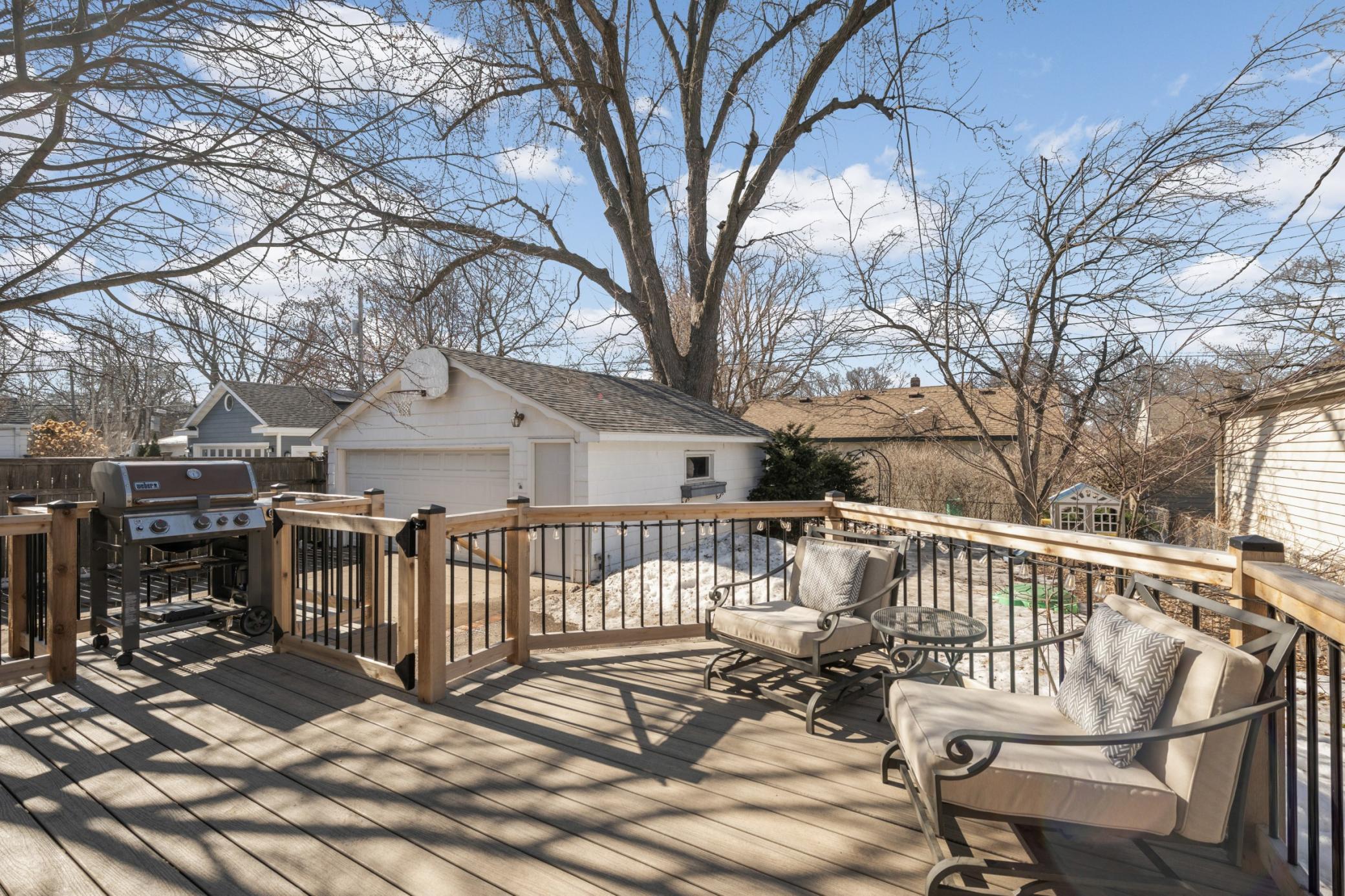 Beautiful new Trex deck