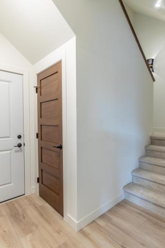 Stairs to upper level