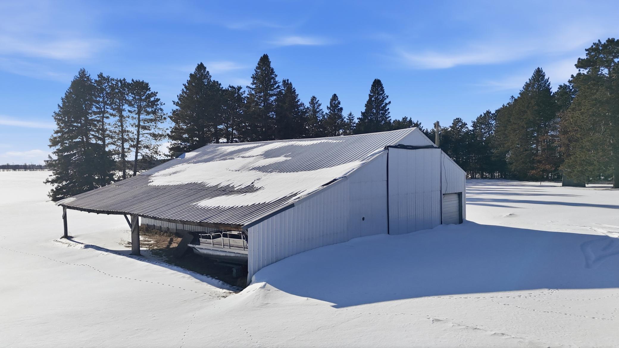 Storage Shed with the 172 acres of land