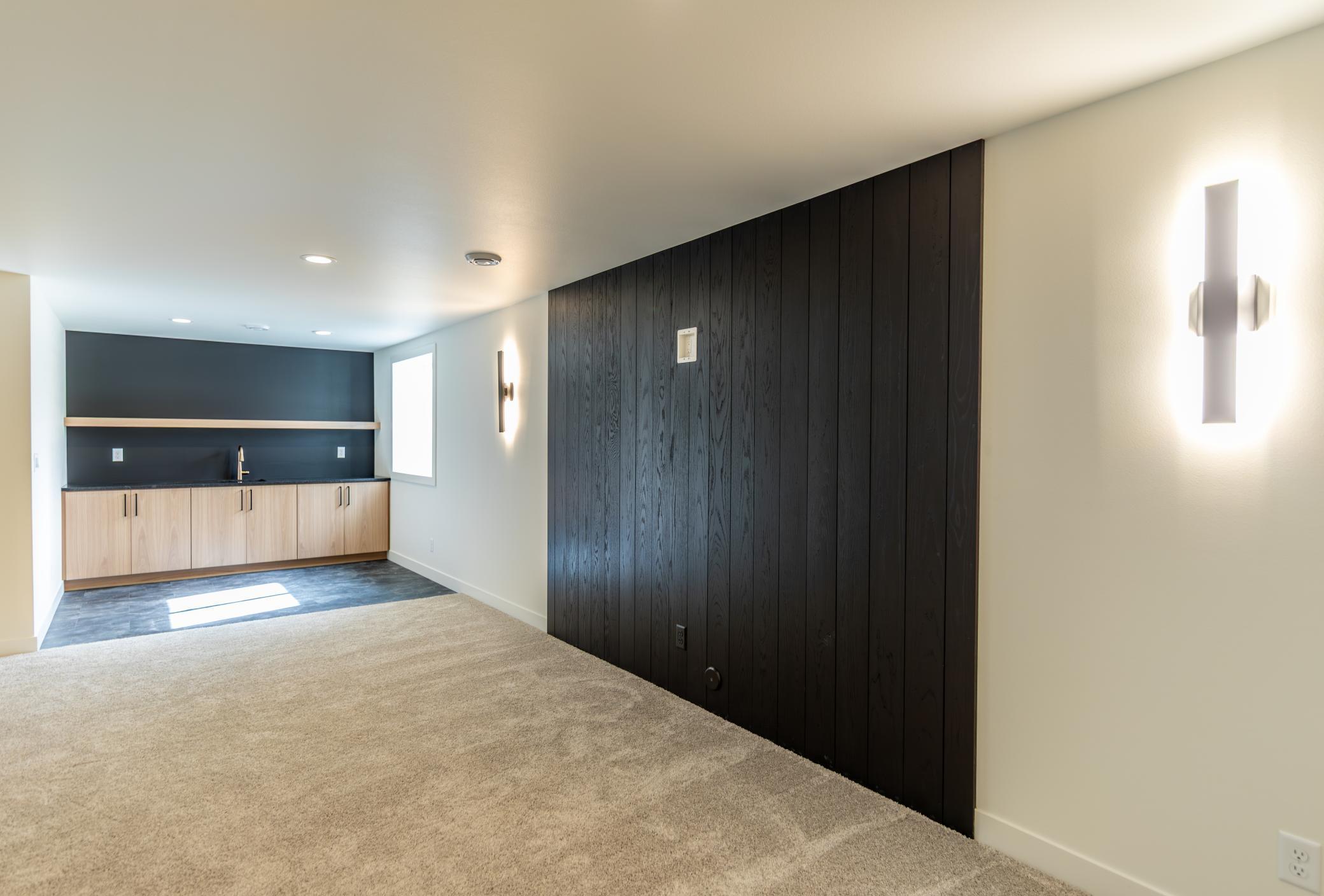 Family Room Accent Wall