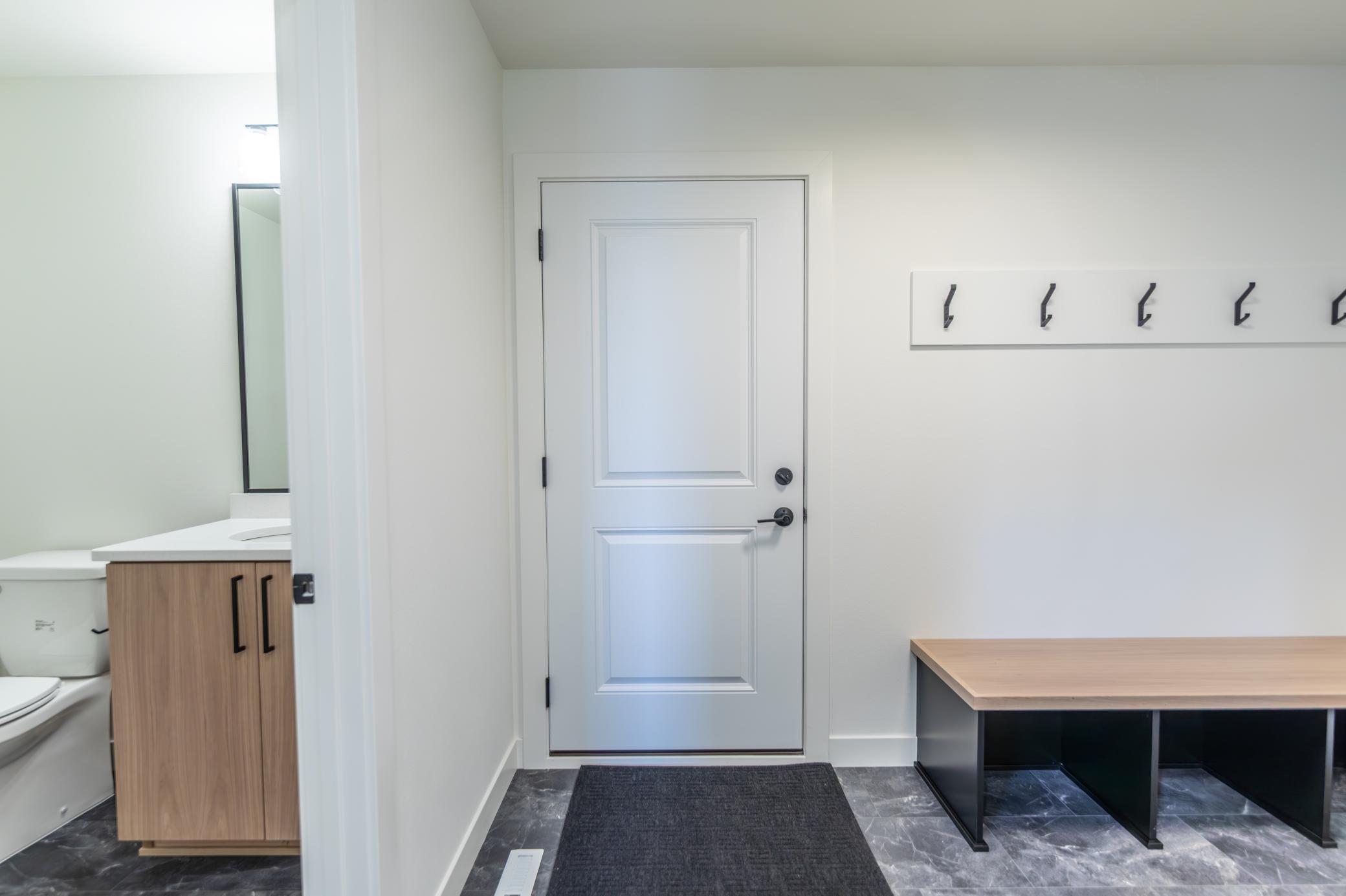 Entrance from Garage