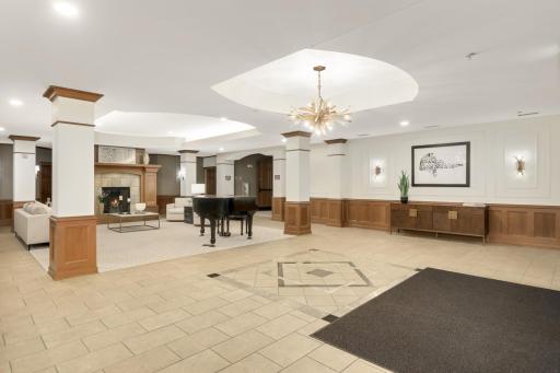 Beautifully renovated common areas