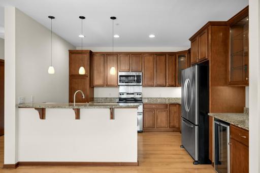 Plenty of cabinet space