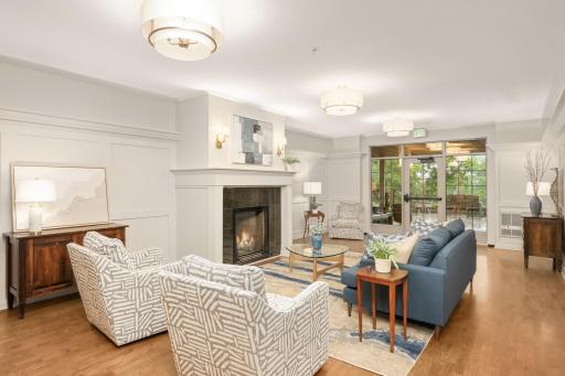 Lovely fireside room