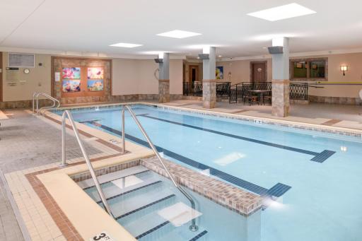 Indoor heated pool