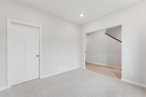 Photos of former model home, options and color selections will vary.