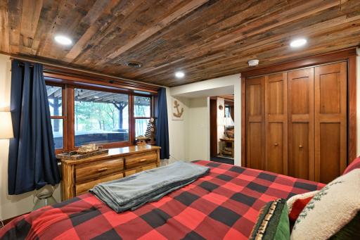 lower level bedroom