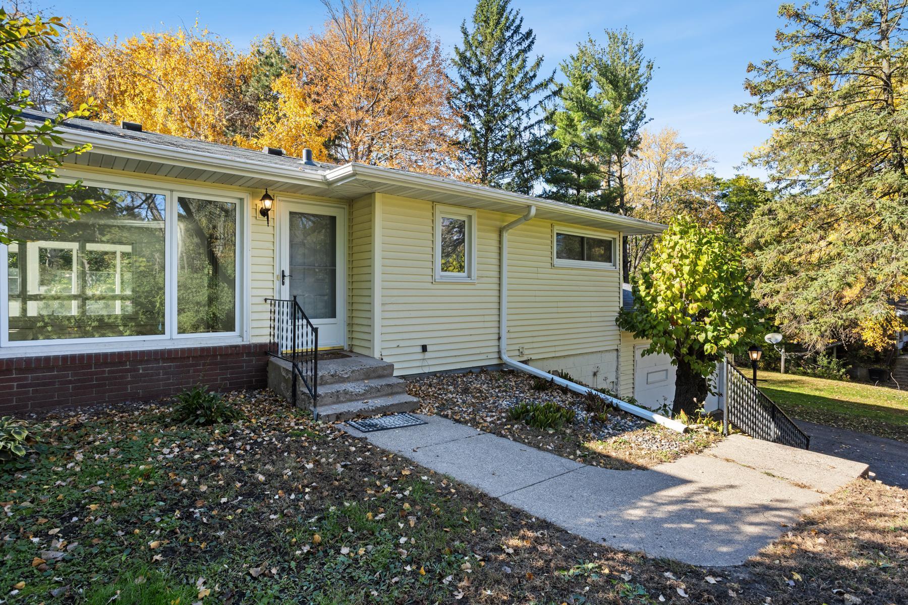 Incredible opportunity to build equity in a high demand Mendota Heights location! This spacious 3BR 2BA rambler sits on a beautiful and private nearly 0.8-acre lot with mature trees and a large open backyard.