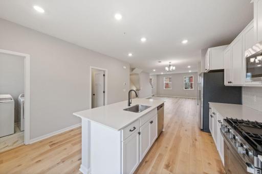 Photos of former model home, options and color selections will vary.