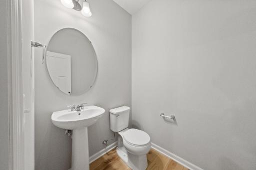 Photos of former model home, options and color selections will vary.