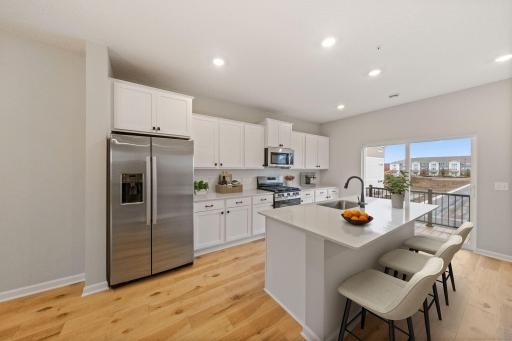 The Barcelona - Photos of former model home, options and color selections will vary.