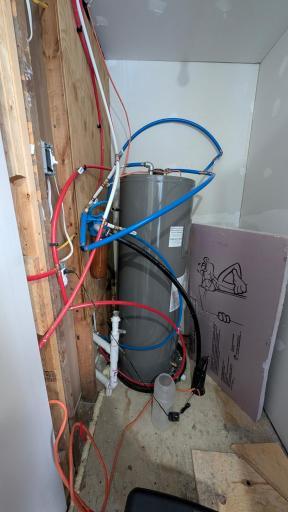 new pex plumbing