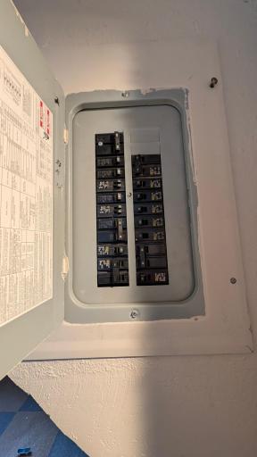 New electrical panel