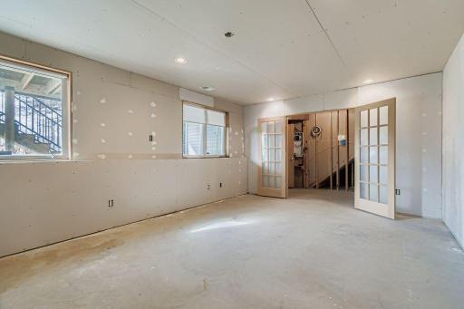 Flexible space for bedrooms, gym, or future equity