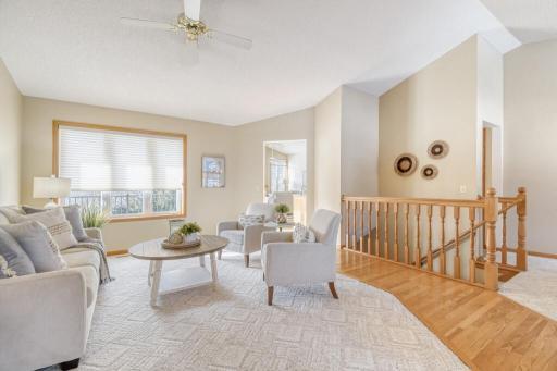Open and airy front living space