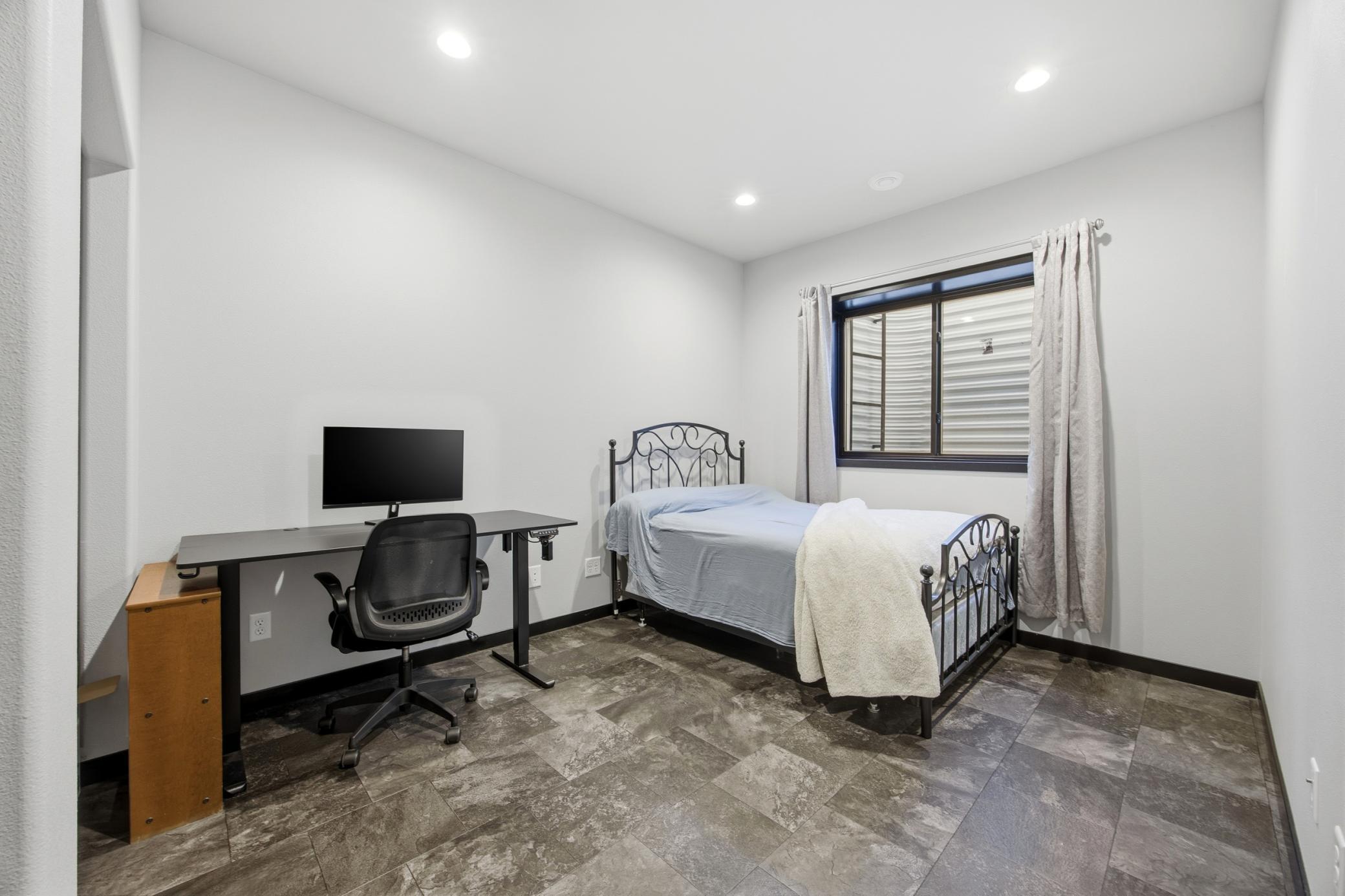 Bedroom #3 in basement