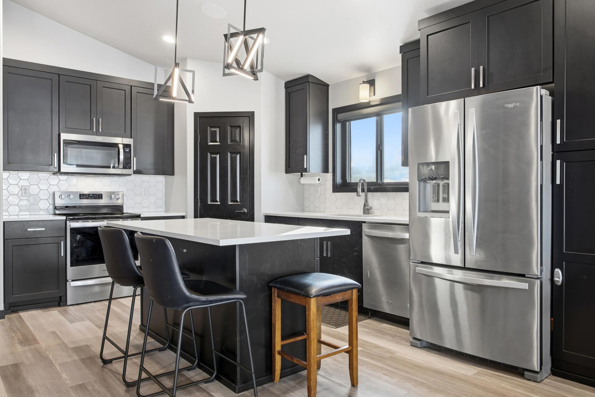 Bright and modern kitchen