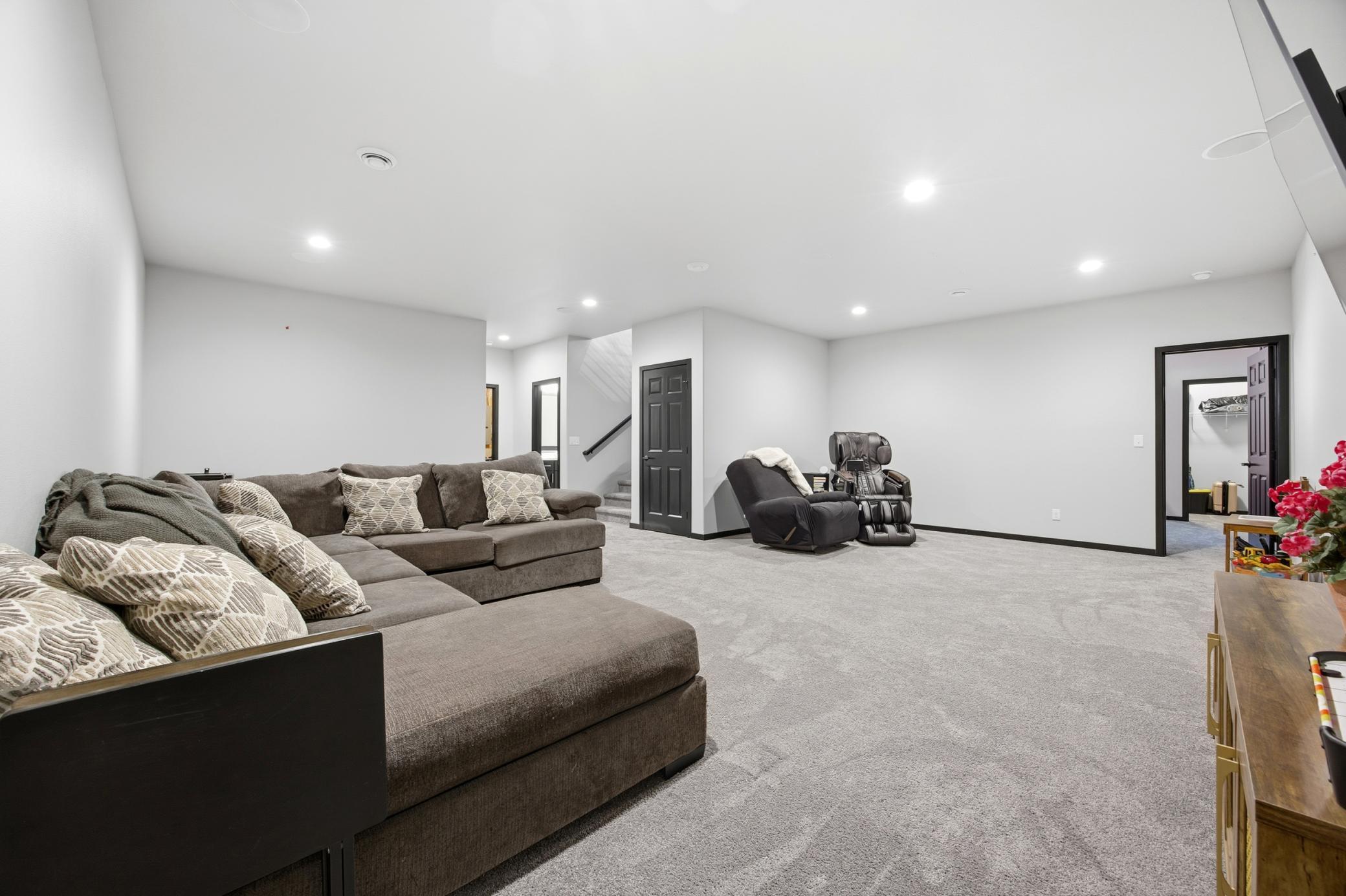 Storage under stairs