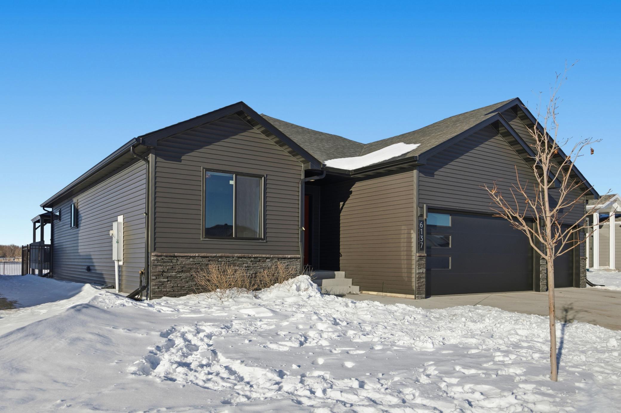 Front of home faces east