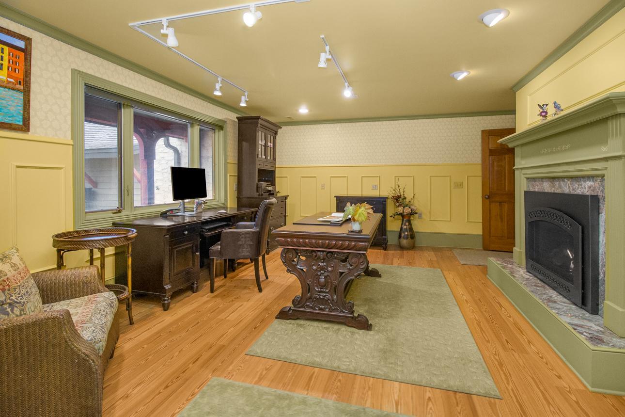 2nd family room used as a gorgeous office