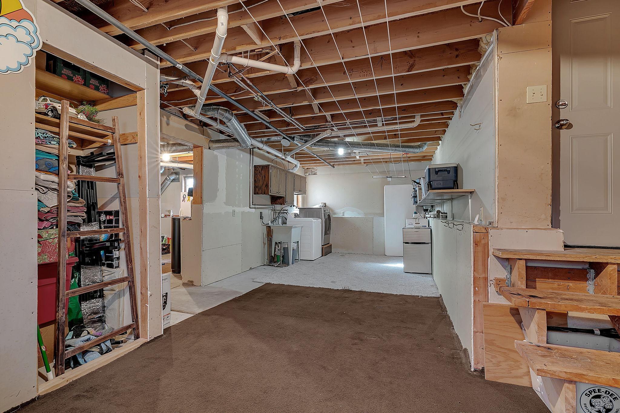 Exterior entrance to LL / Laundry & Storage