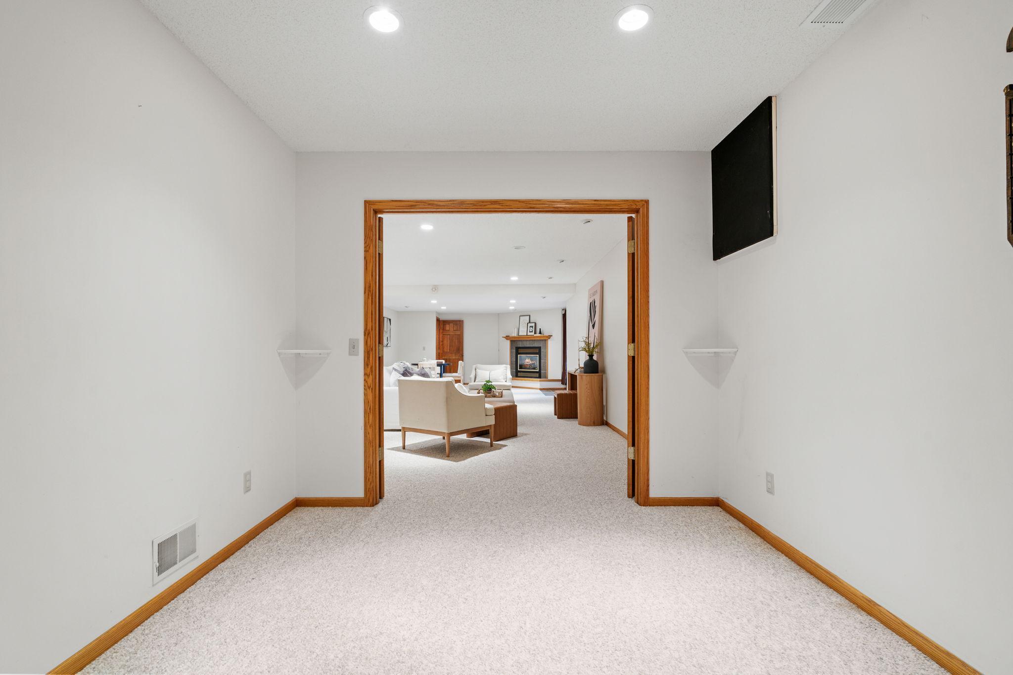 Bonus room off of the downstairs great room