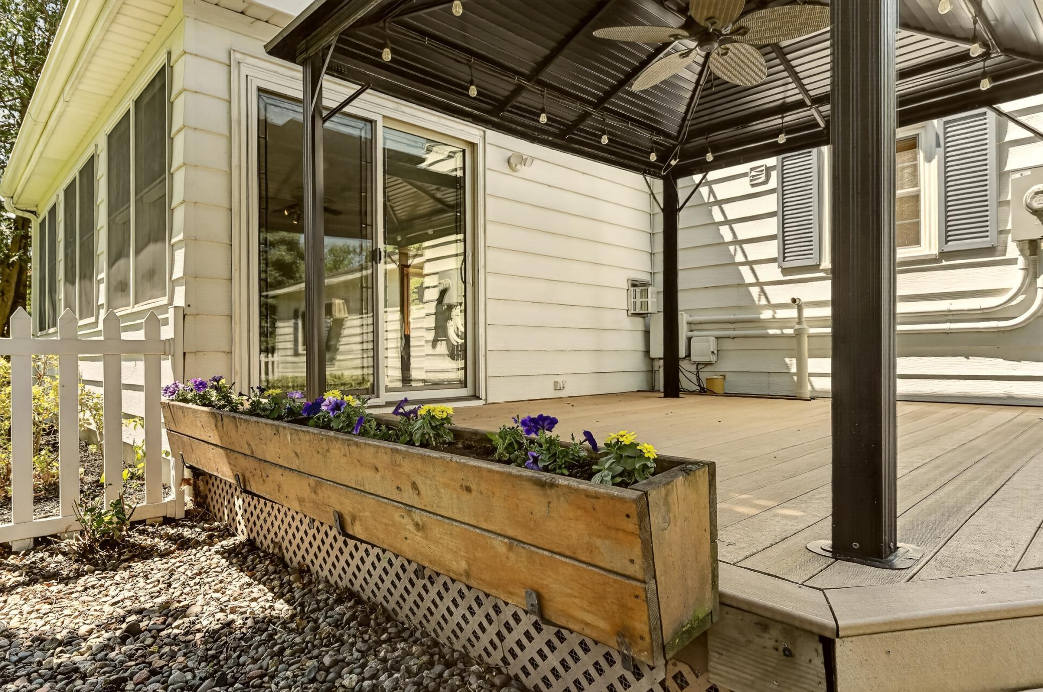 Flower Box on Back Deck