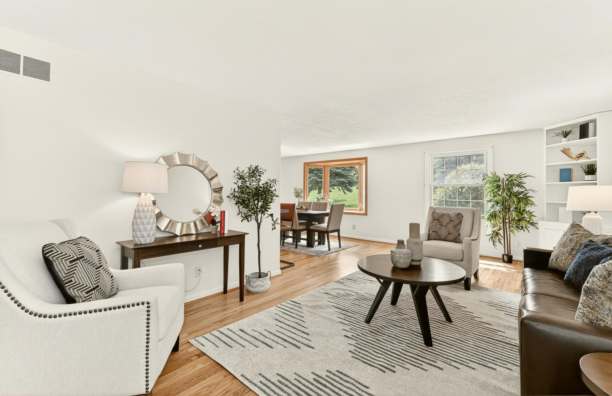 Living Room abundant natural light