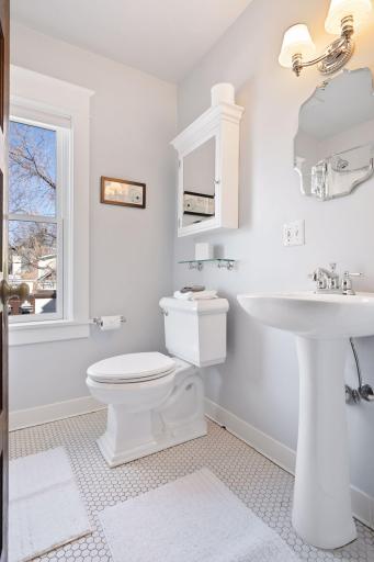 3rd Level Full Bath steps from bedroom and ballroom