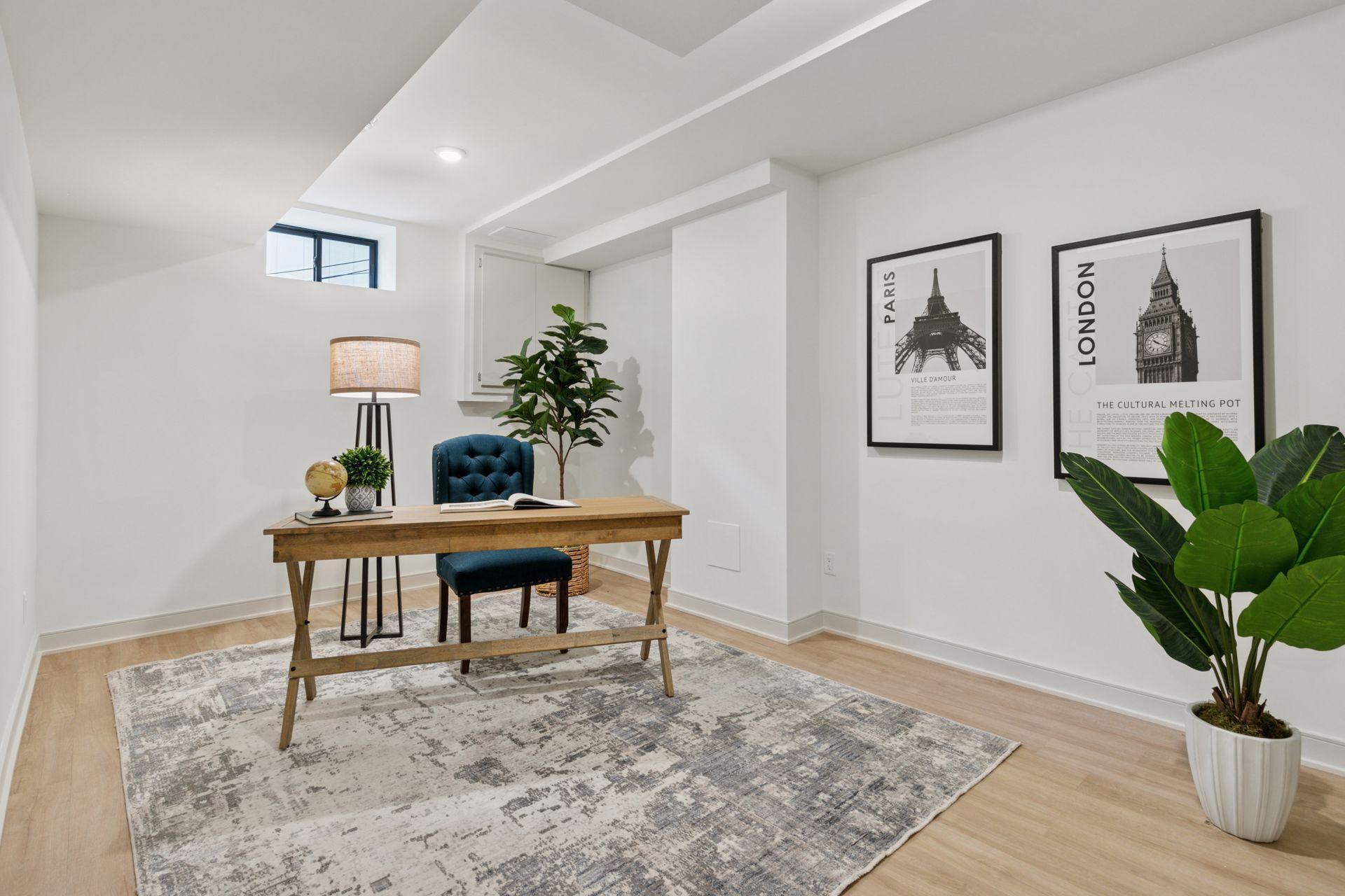 This space was made for relaxation...every detail says stay awhile.