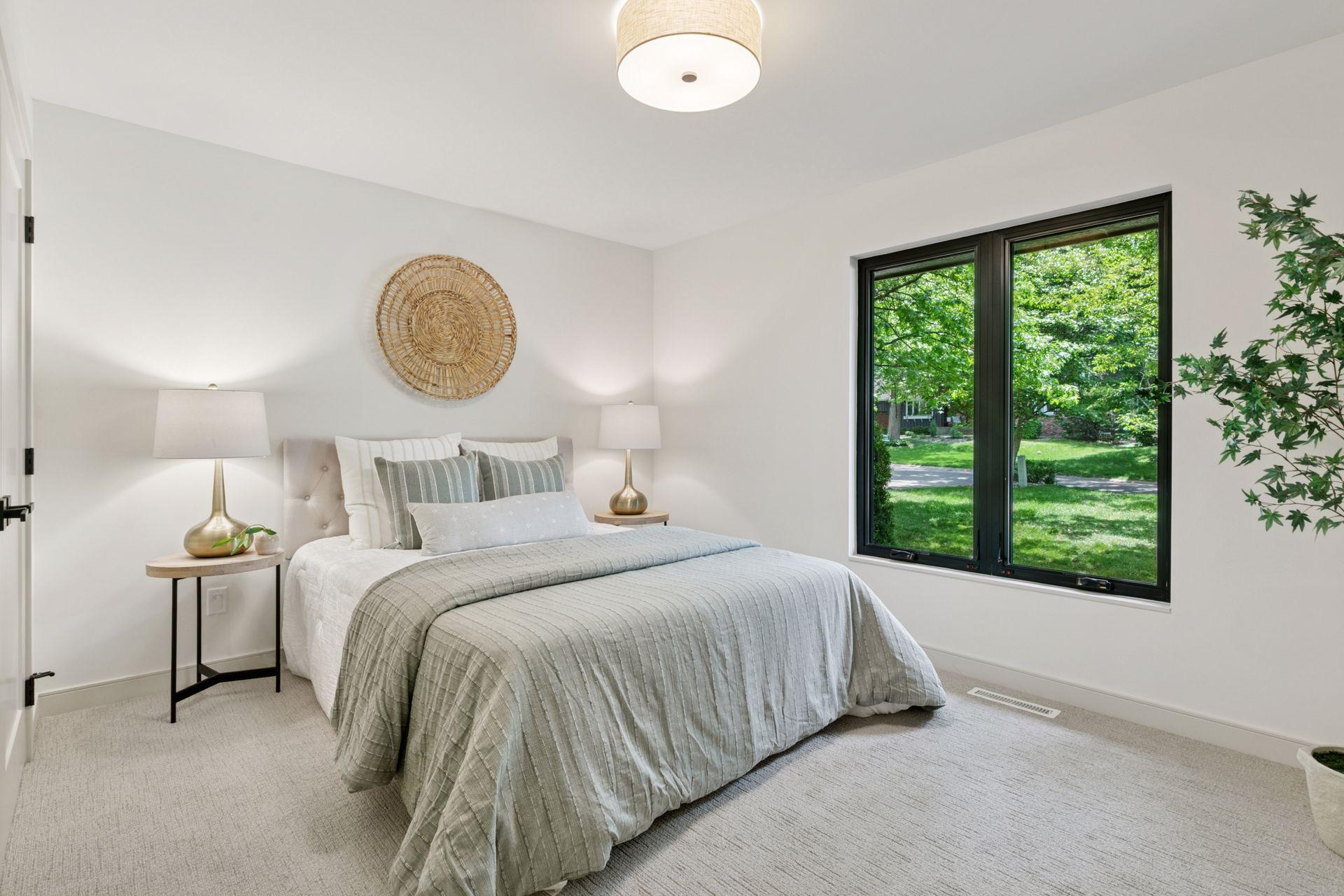 Plenty of natural light throughout.