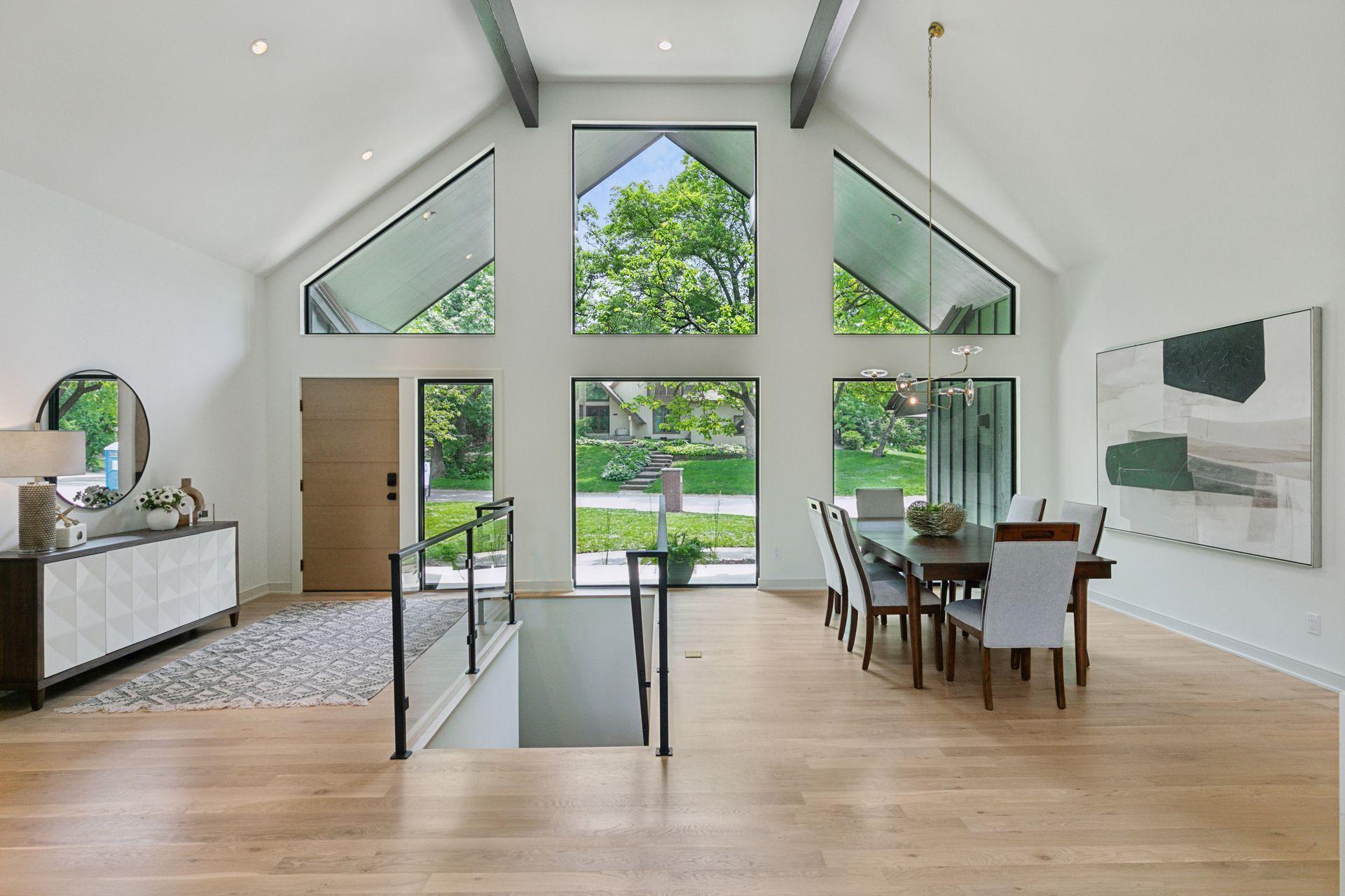 The architectural design of this home offers a beautiful warmth and the natrual light is incredible