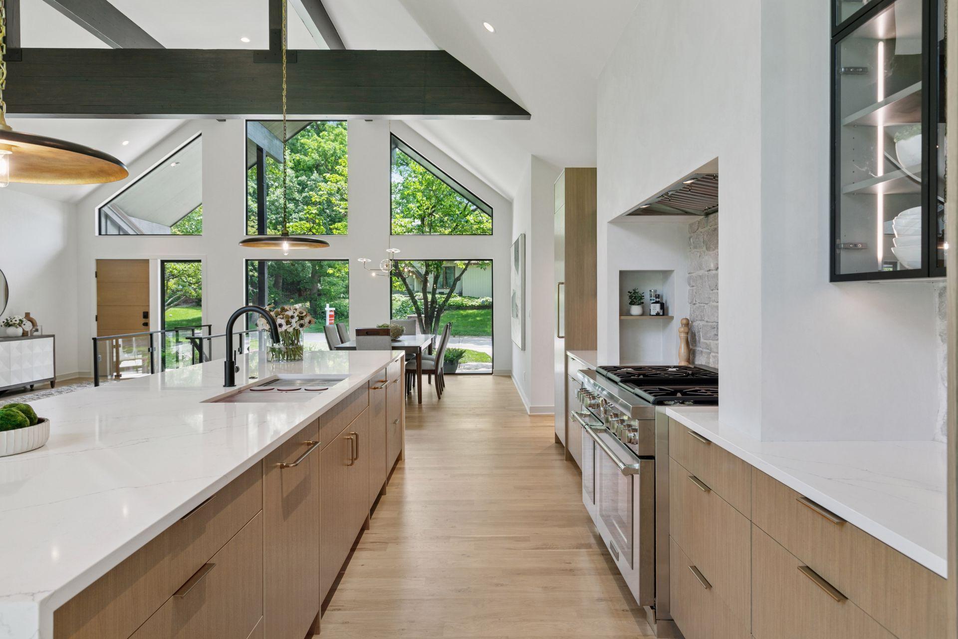 The chef in your family will be thrilled to prepare incredible dishes in this thoughtfully designed gourmet kitchen