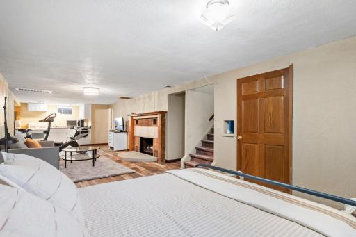 Lower level family room