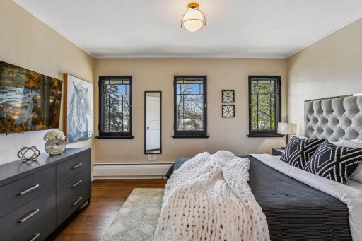 5 bedroom located on the upper living areas of this home