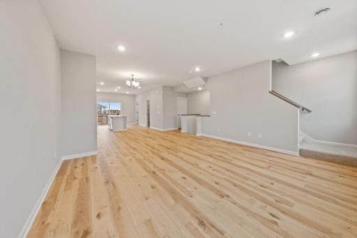 Photos of former model home, options and color selections will vary.